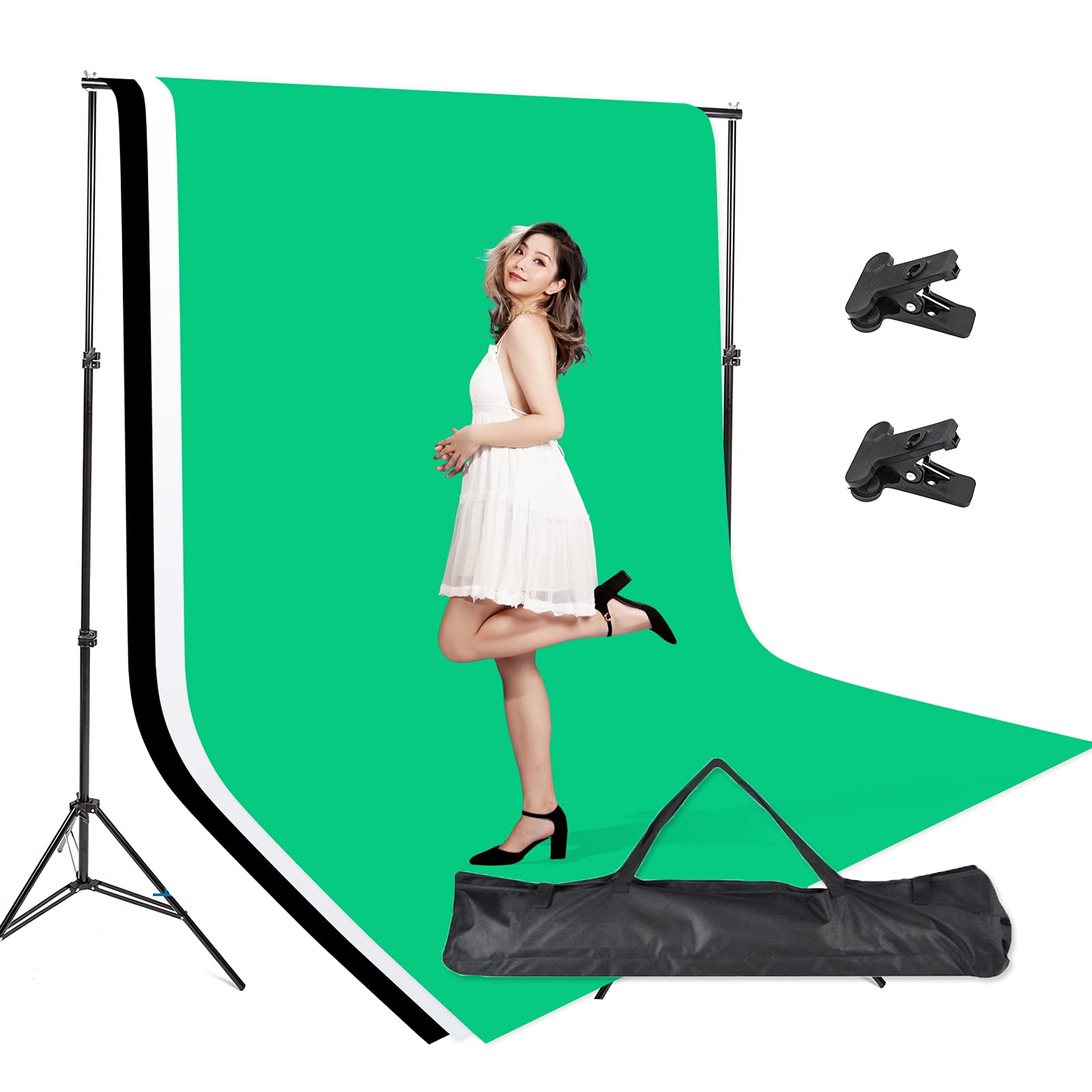 Hwastudio®, 100% Cotton Muslin Backdrop for Studio Photography Video Photography