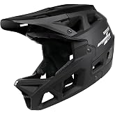 BUCKLOS Full Face Mountain Bike Helmet for Adults, for MTB BMX DH 55-61cm | 700g Lightweight, PC/EPS Shell, 31 Vents, Adjustable Visor, Thickened Breathable Pad, CPSC/ASTM, Downhill Helmet