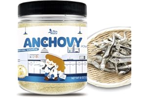 NICE WITCH'S Korean 100% Pure Natural Seasoning Use anchovy powder in a variety of Korean soups 8oz 227g 멸치 분말 가루(Anchovy)