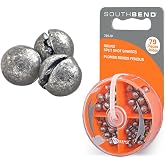 SOUTH BEND 79 Pieces 785-FP Split Shot Sinker Assortment Round