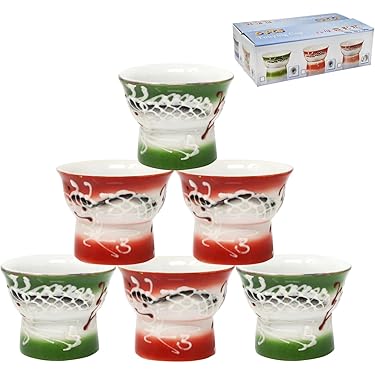 Elegant 70ml Tea Glass Sake Cups Set Of 4 For Entertaining - View #6