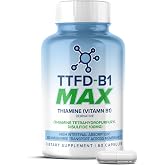 MAXLIFE NATURALS TTFD Thiamine B1 Supplement 100 mg 60 Capsules | Vitamin Derivative Support, Fat Soluble Formula, Unflavored Easy Swallow, Made In USA Quality