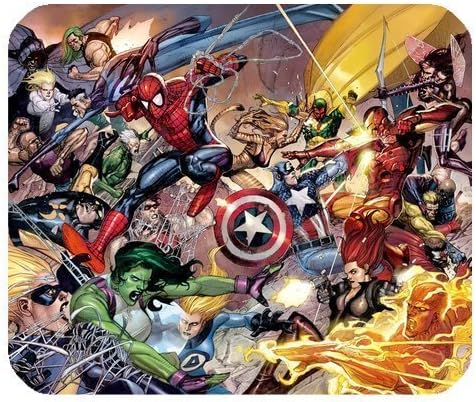 Marvel the Avengers 2 Age of Ultron Personalized Custom Gaming Mousepad Rectangle Mouse Mat / Pad Office Accessory And Gift Design-LL762
