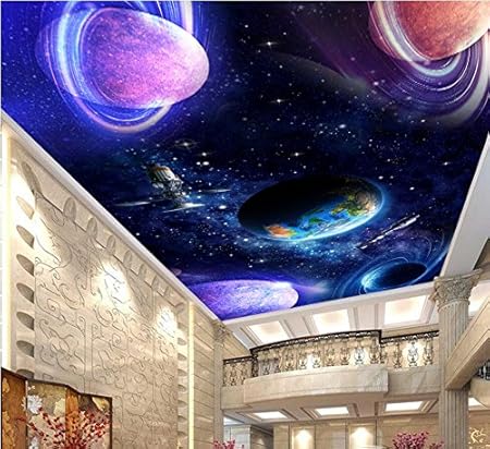 Malilove Custom Photo Background 3d Ceiling Murals Wallpaper Stars