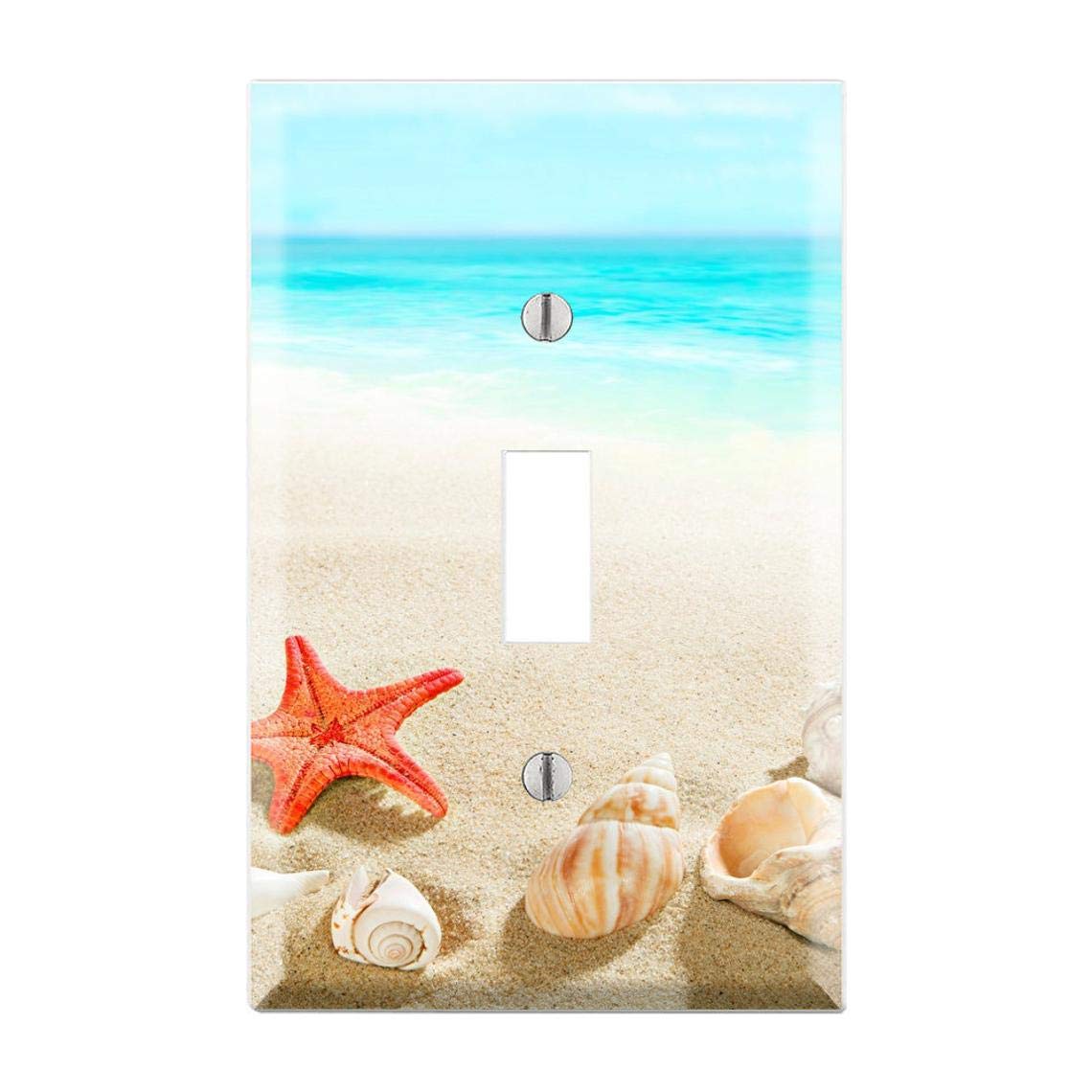 Beach Tropical Light Switch Cover, Beach Nautical Nursery