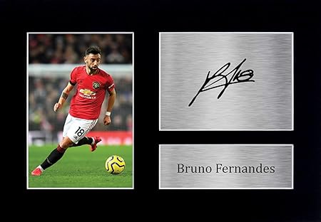Hwc Trading Bruno Fernandes Manchester United Man Utd Gifts Printed Signed Autograph Picture For Fans And Supporters A4 Amazon Co Uk Kitchen Home