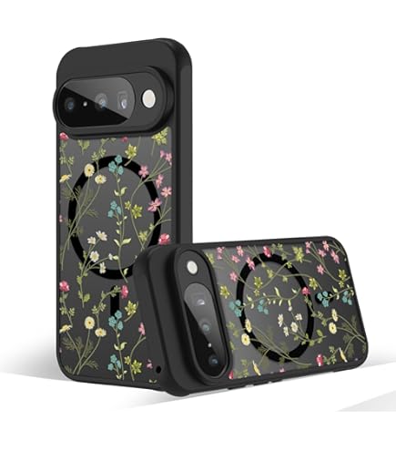 Phylla Phone Case For Google Pixel 9/9 Pro 5g 6.3",Luxury Plating Astronaut Stand Holder Phone Case With Cute Love Heart Side Small Pattern Soft Silicone Shockproof Kickstand Cover Bumper (White - View #4