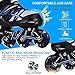 Otw-Cool Adjustable Inline Skates for Kids and Adults, Roller Skates with All Wheels Light up, Safe and Durable Inline Roller Skates for Girls and Boys, Men and Ladies