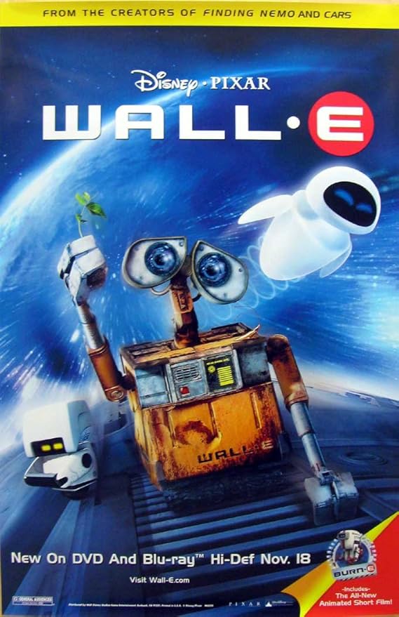 Amazon.com: Wall E Poster 27" X 40" (Approx.): Prints: Posters & Prints