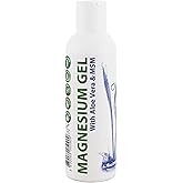 Magnesium Gel with Aloe Vera & MSM | 6.76 Oz - 200 ml | Pure Magnesium Chloride | Organic Aloe Vera | Third-Party Tested | Heiltropfen®