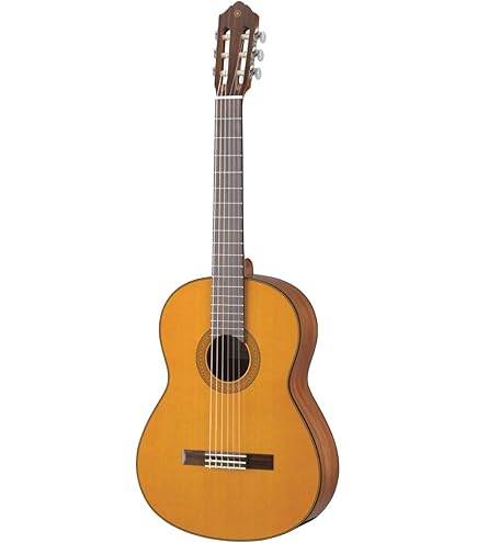YAMAHA CG122MSクラシックギター、マホガニーバック、ケース付き。 Amazon.com: Yamaha CG122MS Spruce Top Classical Guitar