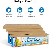Petslucent Cat Scratching Board 4pcs Corrugated Cardboard Large Lounge Box view 5