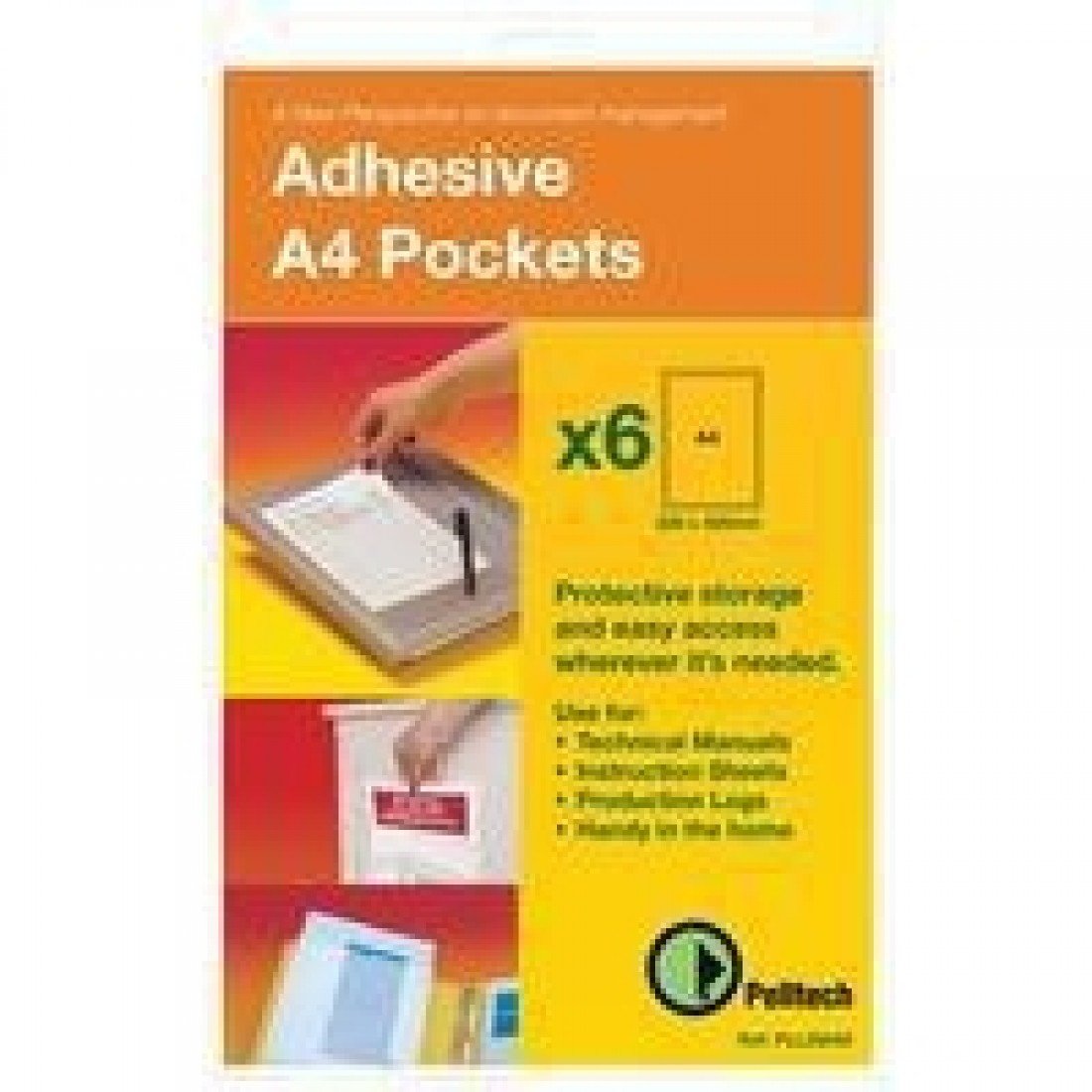 Pelltech 220 x 305mm Maxi Pocket (Pack of 6)