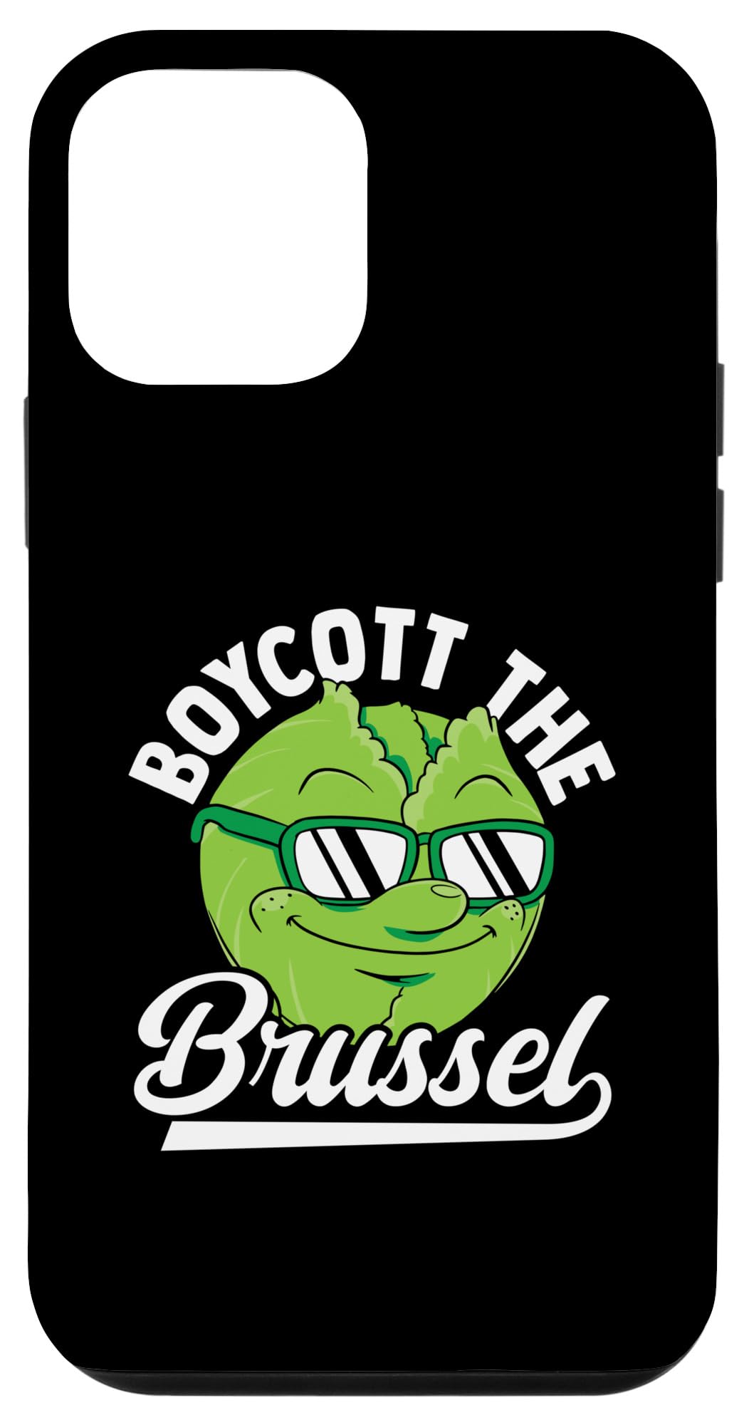 iPhone 12 mini Funny Sprout Hater Cooking Gear Men Women Boycott Brussels Case