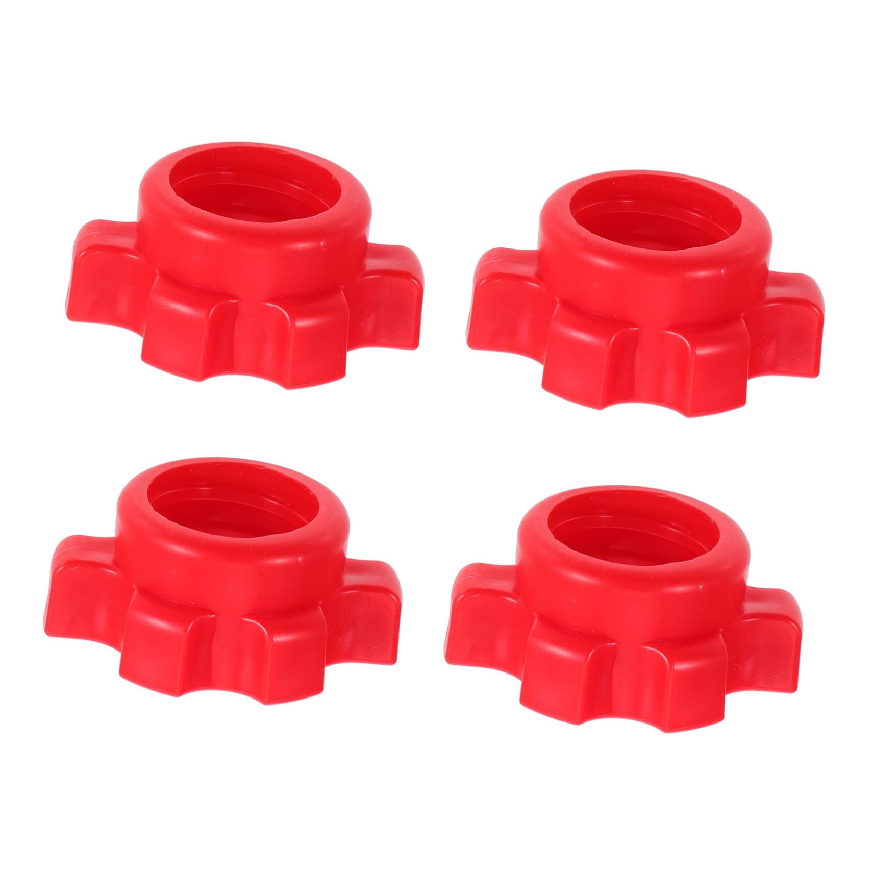 BESPORTBLE 4pcs Fixation Nuts for Dumbbell Bars Collars Essential Fitness Equipment Accessories for and Weightlifting