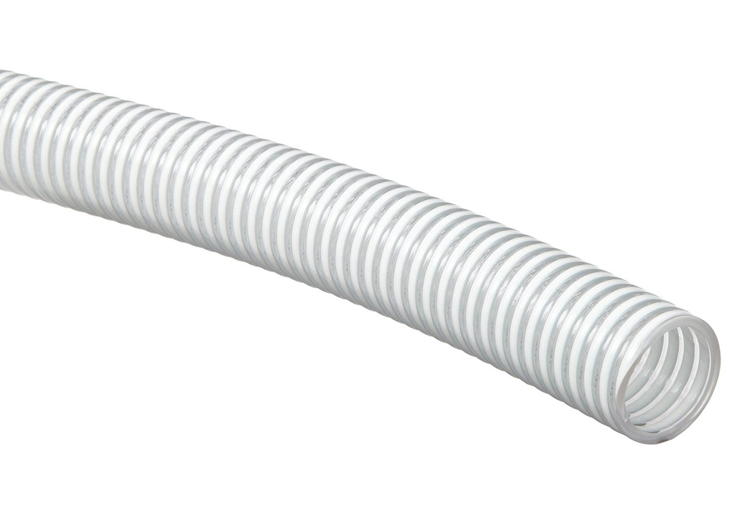 Continental ContiTech 20013497 Plivoic Spiraflex Aggie PVC Hose, Clear, 89 psi Maximum Pressure