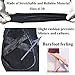 Women's No Show Low Cut Hospital Slipper Socks Great for Barre Pilates Yoga with Non Skid Grips Pack of 3, Black, One Size