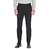Van Heusen Mens Traveler Elastic Waist Flat Front Dress PantDress Pants