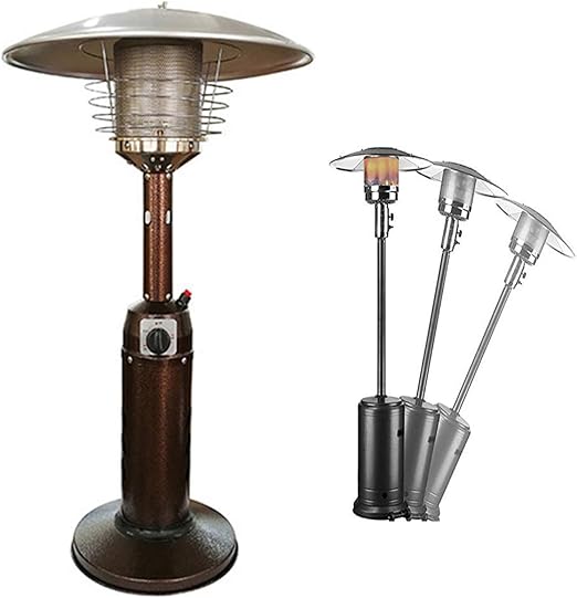 Calentador De Gas Patio Calentador Chauffage Heater, Portátil De Acero