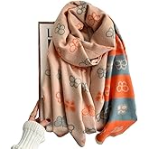 First Choose Women's Blanket Chunky, Pashmina Shawls Wraps Oversized Winter & Fall Warm Scarfs Soft Cashmere Feel for Women