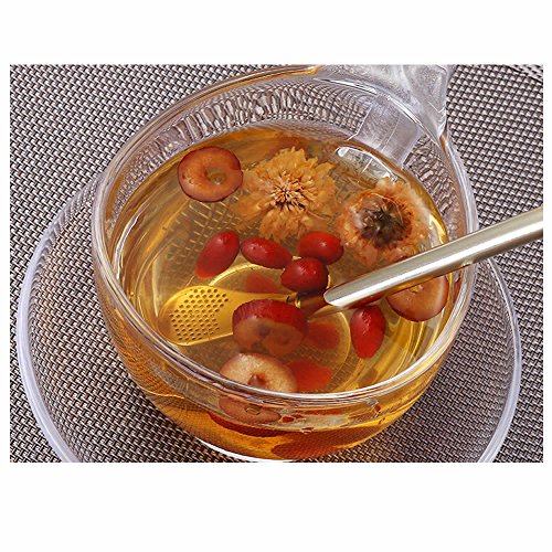 ISKYBOB 2 Pack Stainless Steel Straws Yerba Mate Bombilla Drinking Straws with Cleaning Brush