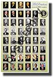 American History - The Presidents of the United States, NEW Classroom POSTER
