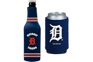 KOLDER MLB Baseball Can & Bottle Holder Insulator Beverage Cooler