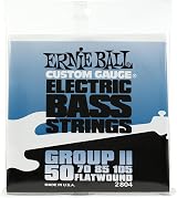 Ernie Ball Flatwound Group II Electric Bass Strings 50-105 Gauge view 2