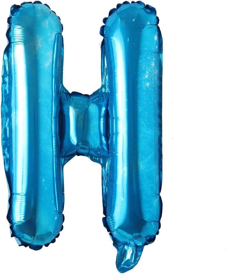 Happy Birthday Balloons, Aluminum Foil Banner Balloons for Birthday Party Decorations and Supplies (Black): Health & Personal Care