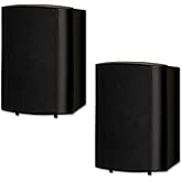 Theater Solutions TS425ODB - Altavoces para interiores o exteriores resistentes a la intemperie, par negro, 4.25 pulgadas