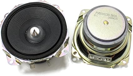 Amazon フルレンジスピーカーユニット3インチ 75mm 6w Max60w スピーカー自作 Diyオーディオ 1個 Nfj スピーカーユニット