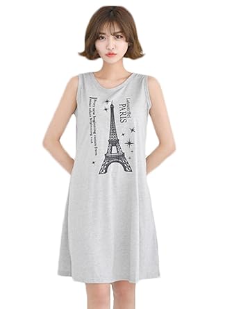 Amazon Mika Maya ノースリーブ ワンピース 膝丈 Aライン Amazon Mika Maya ノースリーブ ワンピース 膝丈 Aライン