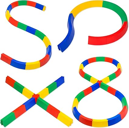 Sport Thieme Balanciermauer Set Fur Kinder Balancierspiel In 4 Ausfuhrungen Kurven Kreuz S Form 8 Form Stecksystem Kombinierbar Belastbar Bis 80 Kg Bunt Markenqualitat Amazon De Sport Freizeit