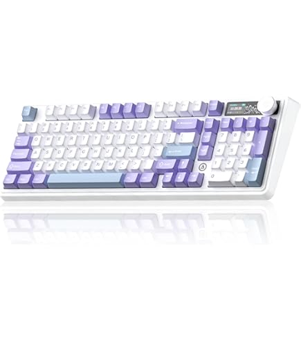 Amazon.com: AK980 97Keys Tri-Mode Full Mechanical Keyboard, Gasket
