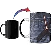Morphing Mugs Star Wars – The Duel – Rey vs. Ren – Thomas Kinkade Studios - One 11 oz Color Changing Ceramic Mug – Image Revealed When HOT Liquid Is Added!