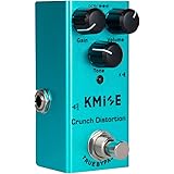 Kmise Crunch Distortion Electric Guitar Effects Pedal Mini Single Type DC 9V True Bypass