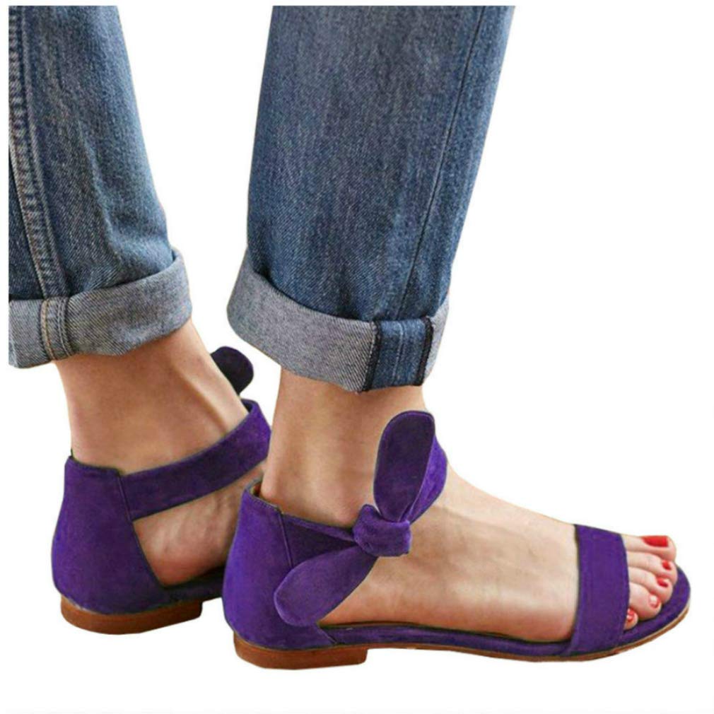 LAICIGO Women's Chunky Low Heel Sandals Fashion Open Toe Ankle Buckle Summer Dress Pump Shoes