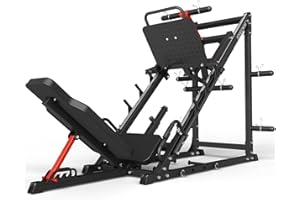 syedee Leg Press Machine, 45 Degree Leg Machine for Home Gym, Professional Leg Workout Machine Lower Body for Fitness and Strength Training