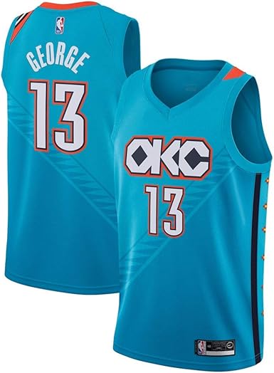 Camiseta de Baloncesto para Hombres # 13 Oklahoma City Thunder Fan ...