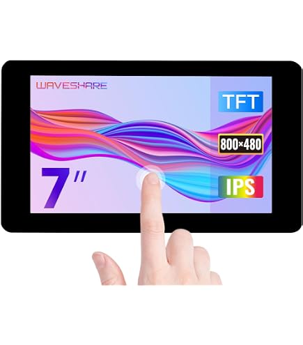 Waveshare 7 Zoll Capacitive Touch LCD Display Compatible with Raspberry