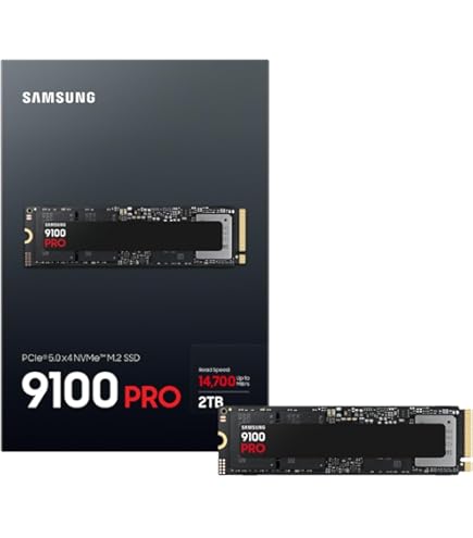Amazon.com: Samsung Memory MZ-VAP1T0BW 9100 PRO Internal SSD