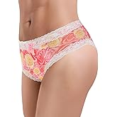 Littleforbig Unisex Hipster Briefs Roses Pattern Mesh Shaping Tucking Gaff Briefs Red