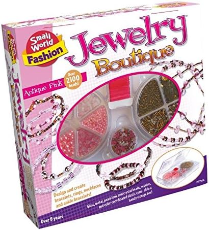 Creative Create Your Own Jewellery Boutique Antique Pink - Best Friends Activity - Arts & Crafts Kit Ideal Present Gift for Christmas Xmas Birthday Easter or Idea Age 8+ Girls Child Children