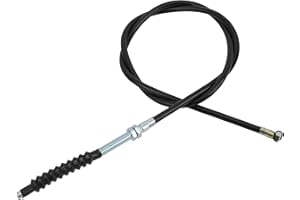 POWERMOTOR 43.31'' 1100mm Motorcycle Clutch Cable Line Wire Replacement for 50cc 70cc 90cc 110cc 125cc 150cc 200cc 250cc Dirt Pit Bike ATV Go Cart-Black