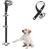 Upgraded Puppy Bells Dog Doorbells for Door Knob/Potty Training/Go Outside-Dog Bells for Puppies Dogs Doggy Doggie Pooch Pet