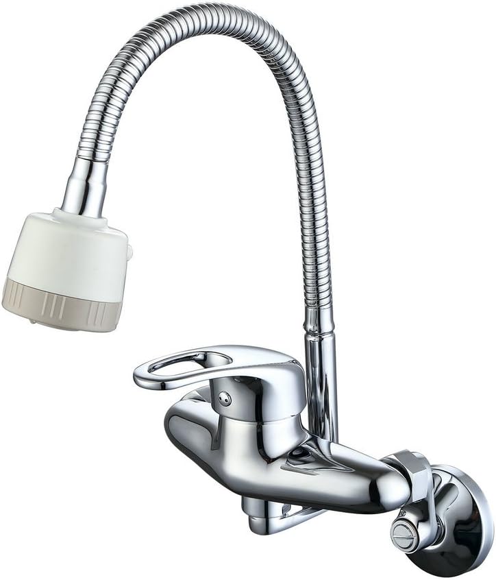 HomeLava Grifo de Cocina de Agua Caliente y Frío para Fregadero,Lavabo