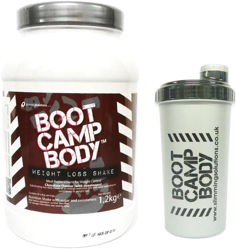 Meal Replacement Shakes for Weight Loss with FREE shaker bottle - Chocolate Flavour