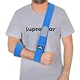 supregear Arm Sling, Adjustable Arm Support Strap, Lightweight Shoulder Immobilizer for Injured Arm Elbow, Broken Collarbone, Torn Rotator Cuff, Dislocation or AC Separation, Left Right, Men Women
