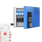 WeHere Key Lock Box Wall Mount, 16 Key Cabinet with