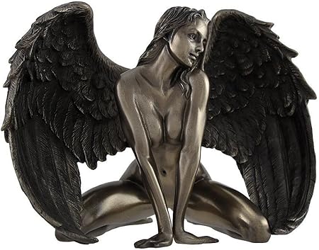 Amazon Co Jp Veronese ヴェロネーゼ 女座り込む女性天使 ヌード ブロンズ風 フィギュア おもちゃ